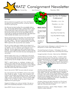 2004 December Newsletter