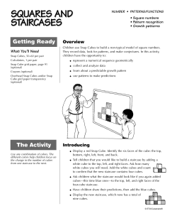 squares and number • patterns/functions