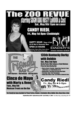 GayMardiGras.COM &bull; GayNewOrleans.COM &bull; April 28