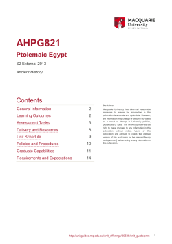 as PDF - Unit Guide