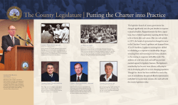 The legislative branch of county government has changed