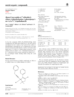 (Benzyl isocyanide-[kappa]C1)chlorido(2-chloro-3