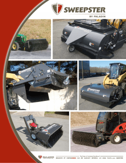 Sweepster - Sweepers Full Line