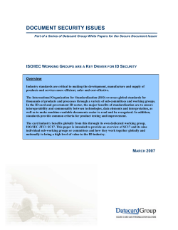 ISO/IEC Working Groups Are a Key Driver for ID Security