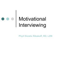 Motivational Interviewing