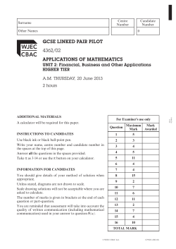 Paper 2 - Revise GCSE Maths