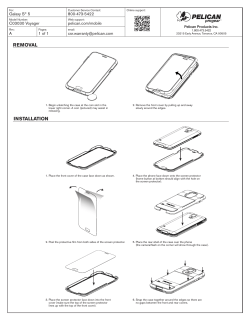 REMOVAL - Pelican Products