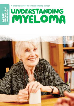PDF - Macmillan Cancer Support