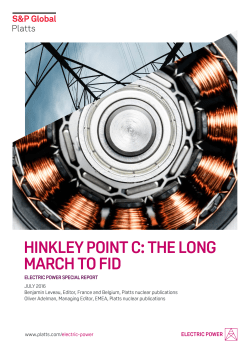 hinkley point c: the long march to fid