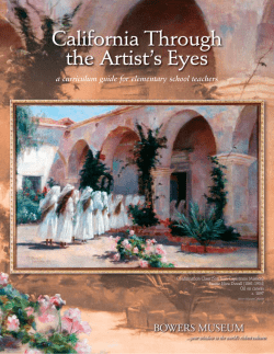 California Through The Artist`s Eyes