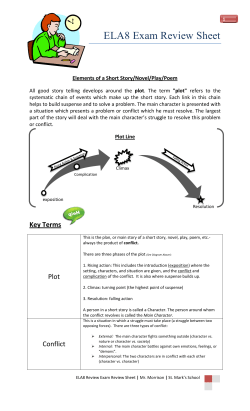 ELA8 Exam Review Sheet