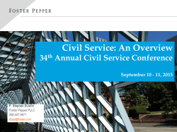 Civil Service: An Overview