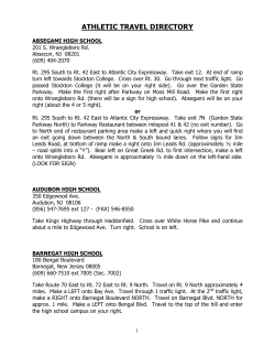 athletic travel directory - Cherry Hill Public Schools