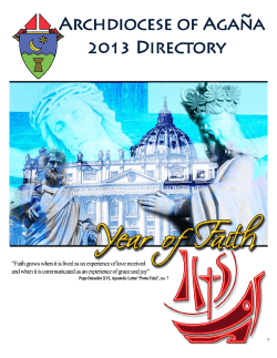 here - Archdiocese of Agana