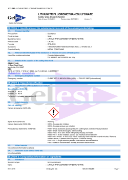 lithium trifluoromethanesulfonate