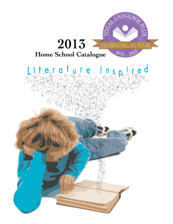 Home School Catalogue