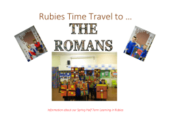 Ruby Class Spring Learning 2015 Leaflet