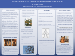 PhD Candidate, UBC LLED, Narrative and Drama Studies