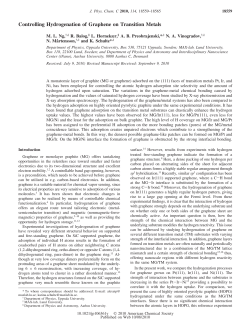 Controlling Hydrogenation of Graphene on Transition Metals
