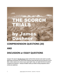 COMPREHENSION QUESTIONS