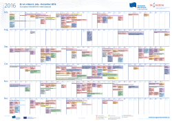 July Oct Aug Sep Nov Dec - European Movement International