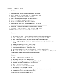Outsiders - Chapter 1-7 Review Chapters 1-2 1. What