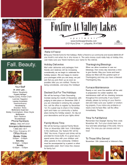 Foxfire At Valley Lakes