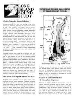 Nonpoint Source Pollution