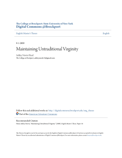 Maintaining Untraditional Virginity