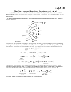 The Sandmeyer Reaction