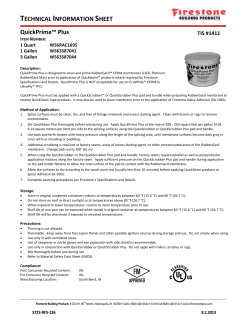 QuickPrime&trade; Plus - Firestone Technical Database