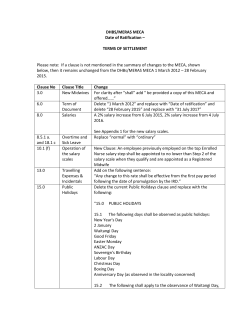 Terms of Settlement MERAS MECA 17 September 2015