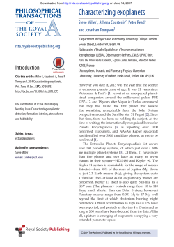3 - Philosophical Transactions of the Royal Society A