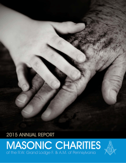 Annual Report - Masonic Charities