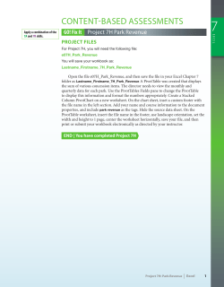 cOntent-Based assessments