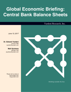 Global Economic Briefing: Central Bank