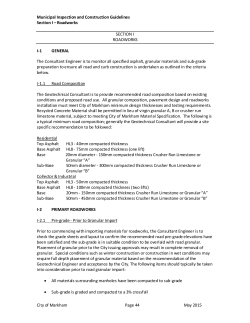 I Roadworks - City of Markham