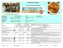Chilaquiles with Eggs - californiahealthykids.org