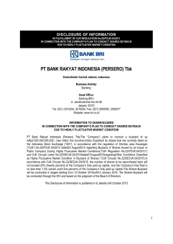 Disclosure of Information