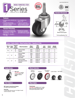 Catalog Pages - Colson Casters