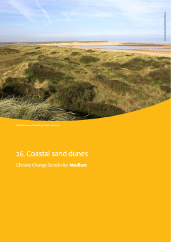 26. Coastal sand dunes - Natural England publications