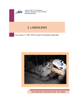 2. landslides