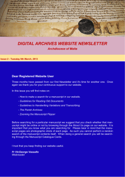 Issue No:2 - Malta diocese archives