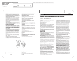 CLINIMIX sulfite-free (Amino Acid in Dextrose) Injections