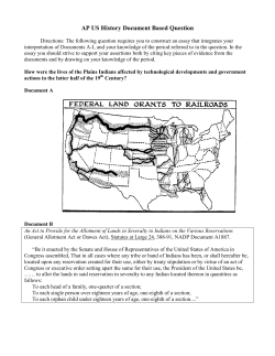 AP US History Document Based Question