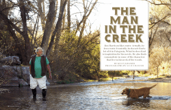 THE MAN IN THE CREEK