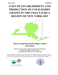 COST OF ESTABLISHMENT AND