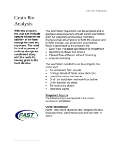 Grain Bin Analysis