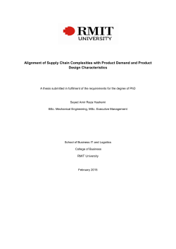 table of contents - RMIT Research Repository