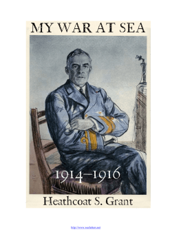 My War at Sea 1914&ndash;1916